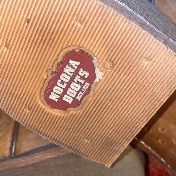 NOCONA WESTERN BOOTS SZ 10 MADE IN MEXICO - Picture 6 of 8